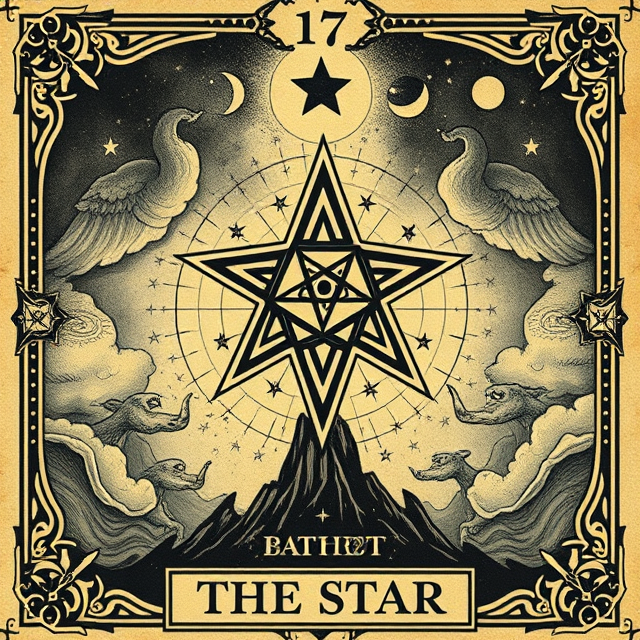The Star tarot card representing hope, healing, renewal, and gentle guidance after difficulty.