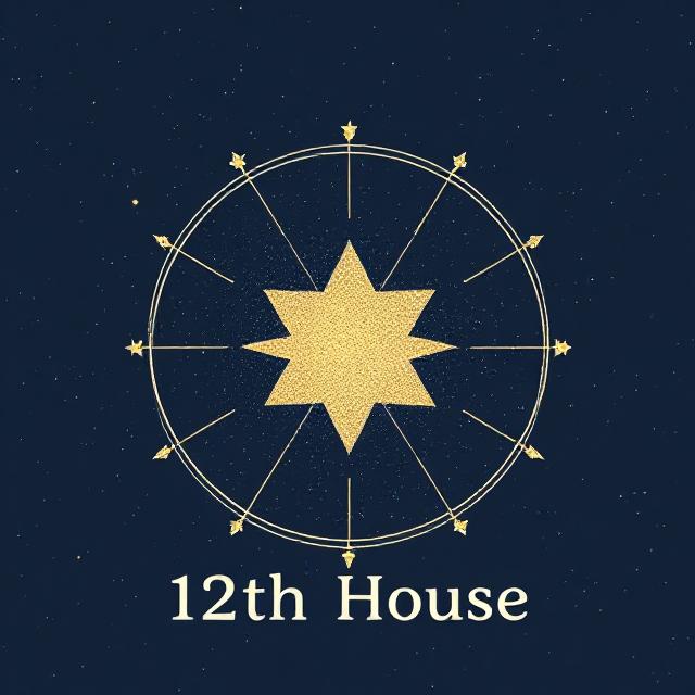 12th House illustration exploring the subconscious, dreams, healing, and inner world.