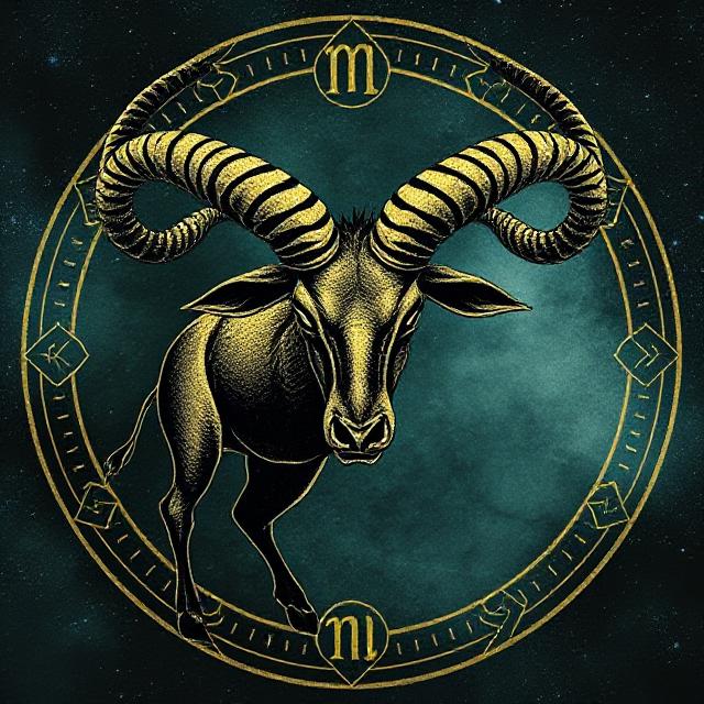 Taurus zodiac sign artwork representing beauty, stability, and grounded earth energy.