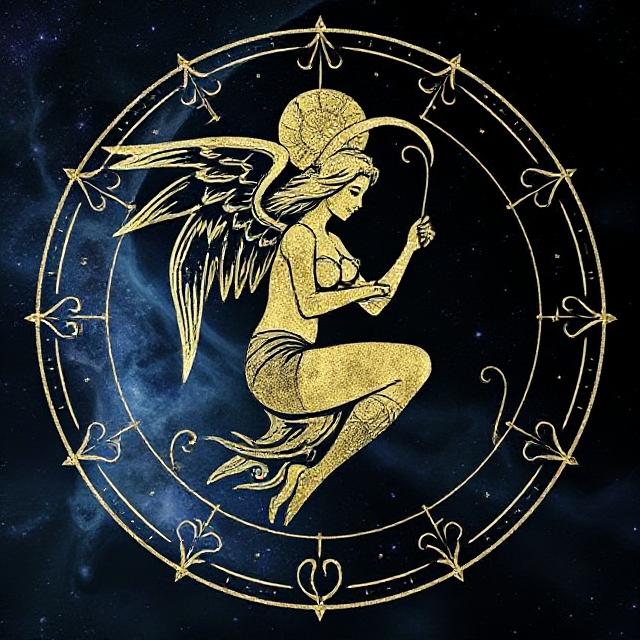Virgo zodiac sign artwork representing wisdom, precision, and grounded earth energy.
