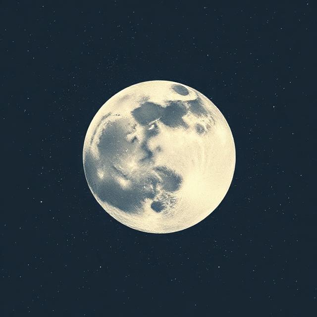 The Moon in astrology symbolizing emotions, inner needs, instincts, and how a person experiences safety and comfort.