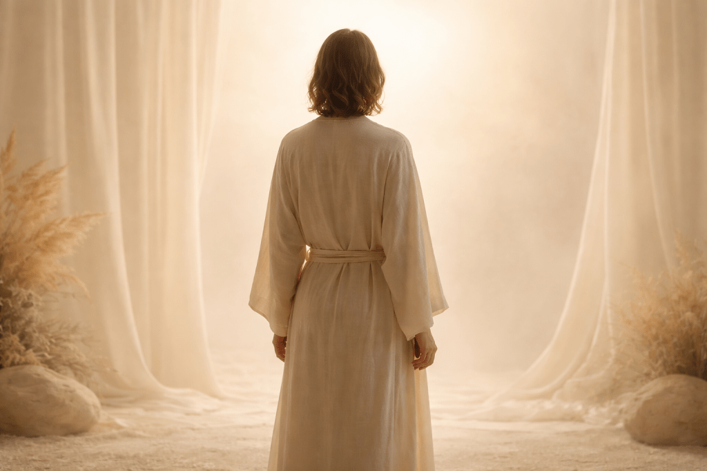 Life Path 33 numerology illustration representing compassionate leadership, unconditional love, and grounded spiritual wisdom.