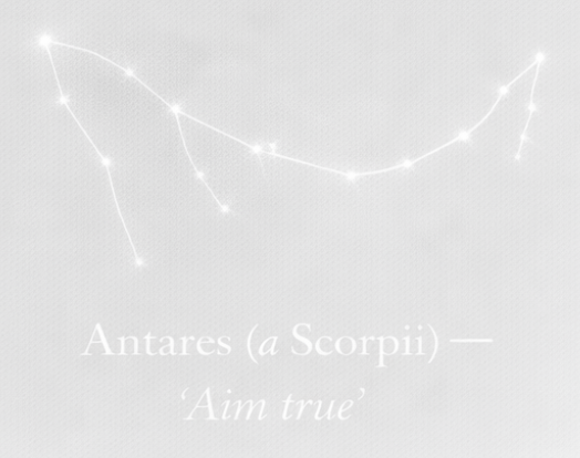 Artistic representation of Antares, highlighting strategic courage, crisis leadership, intensity, and decisive action under pressure.