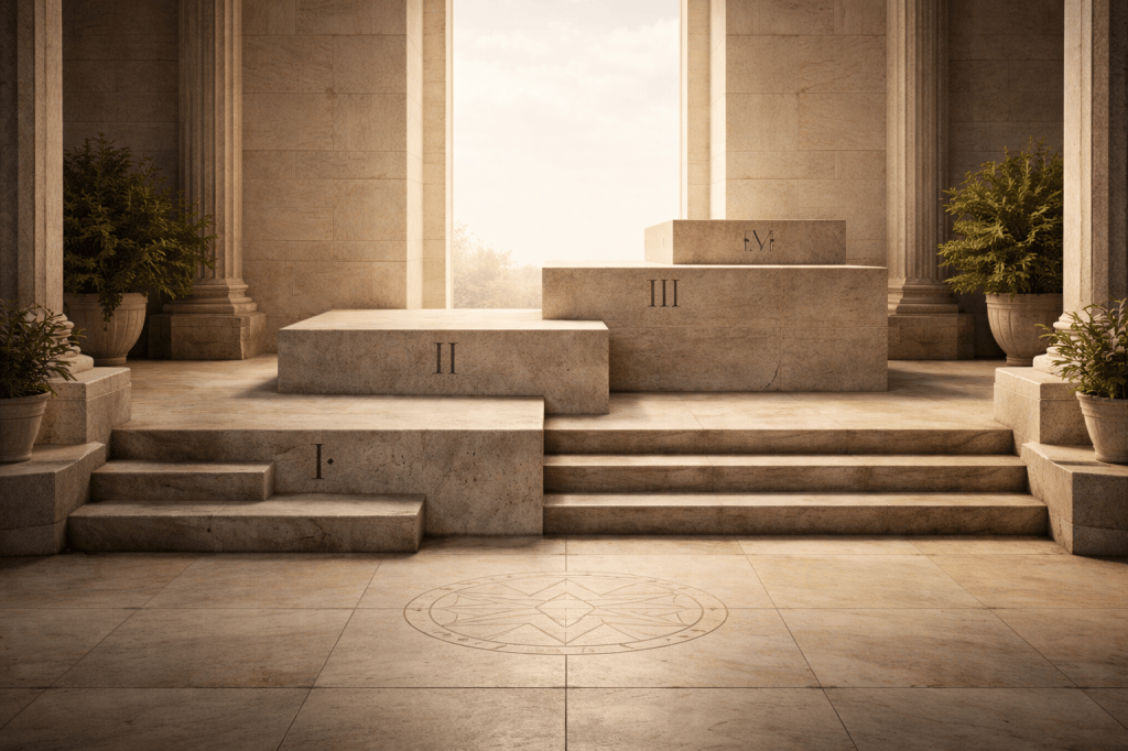 Numerology Pinnacles report showing the four major life cycles and their turning points.